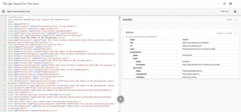 Google Search Console Rich Snippets Test Aracı Artık Kullanımda 2